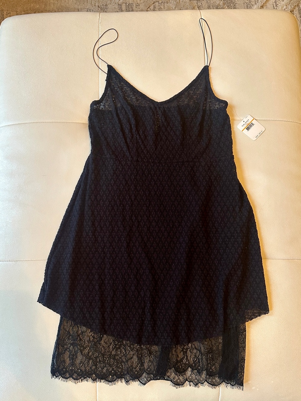 NEW Intimately Free People Black Lace Slip Dress Size Small
